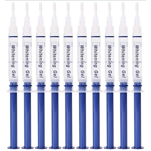 ProDental Teeth Whitening Gel Syringe Refill 10 Pack | 35% Carbamide Peroxide - 60 Treatments | Faster Results Than Tooth Whitening Strips - Pen - Powders and Toothpaste | Safe for Sensitive Teeth