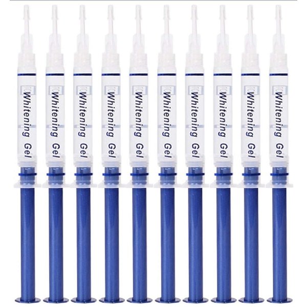 ProDental Teeth Whitening Gel Syringe Refill 10 Pack | 35% Carbamide Peroxide - 60 Treatments | Faster Results Than Tooth Whitening Strips - Pen - Powders and Toothpaste | Safe for Sensitive Teeth