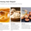 Agua de Cielo Honey Repair Pre-Poo - Nourishing Pre-Wash Honey Hair Mask, Deep Repair & Hydration, With Shea Butter, Argan Oil - 8 oz