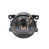 iJDMTOY Pair Clear Lens Fog Light Lamp Assemblies w/ 55W H11 Halogen Bulbs Compatible with Acura Honda Ford Suzuki etc