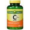 Spring Valley - Vitamin C with Rose Hips 500 mg, Twin Pack, 250 Tablets Each Bottle