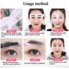 128 PCS Eyebrow Stencil 4 Styles Eyebrows Shaping Stickers Adjustable Eyebrow Grooming Template DIY Brows Guide Makeup Tool