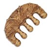 Natural Wood Wide Tooth Hair Comb Head Scalp Massage No Static Green Sandalwood Hair Pick Wooden Comb for Women Men Kids Hair Neck Hands Legs Caring Tool (Dragon Head)