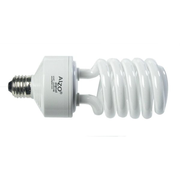 ALZO 45W CFL Photo Light Bulb 5500K, 2800 Lumens, 120V