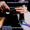 LIGICKY Hair Cutting Scissors Kit Professional Barber Stainless Steel Hairdressing Scissors Set Hair thinning Shears Bang Hair Scissor for Kids/Women/Men/Salon/Home