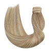 Ve Sunny Blonde Ponytail Extension Human Hair Long Ponytail Hair Extensions Dark Ash Blonde Highlights Golden Blonde Ponytail Extension Human Hair Wrap Around Hair Ponytail Extension 80g 22inch