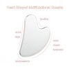 Lucklybestseller 304 Stainless Steel Gua Sha Facial Tool Skin Beauty Spa Skin Care Tool for Face Eyes Chin Neck Body Heart-Shaped Design Gift