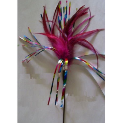 Go Cat Long Sparkling Kitty Duster: 36" Cat Toy Teaser From the Maker of Da Bird