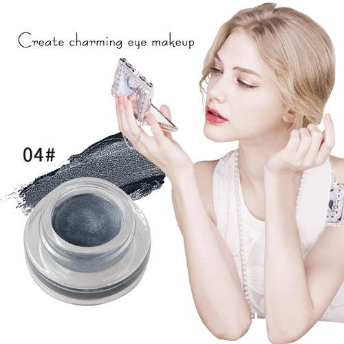 Vtrem 5Pcs Cosmetic Eyliner Eyeshadow Powder Puff Foundation Sets