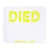 CafePress Vegan Life Vegetatian Veganism Animal R Non-Slip Rubber Gaming Mousepad