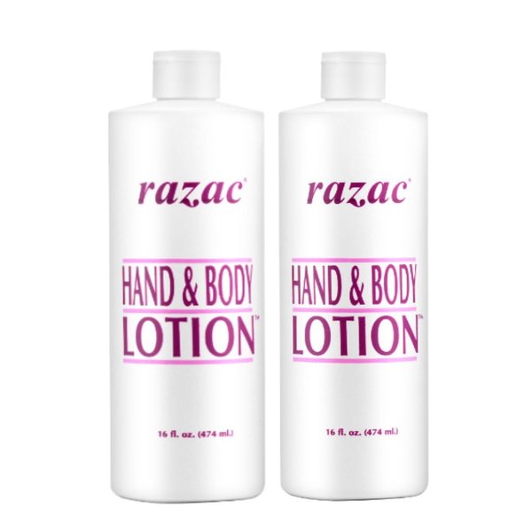 Razac Hand & Body Lotion 16oz (Pack of 2)