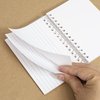 BAZIC Ruled Index Cards Book 3" X 5" 100 Count, Spiral Bound Memo, White Flashcards, Ruled Lined Card for Learning Memory Reminder (50/Pack), 6-Packs