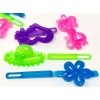 Tara Girls Self Hinge Multi Design Plastic Bow Hair Barrettes Selection Pack Of 3 (BR54)