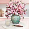 Freshcut Paper Pop Up Cards, Japanese Cherry Blossoms, 12 Inch Life Sized Forever Flower Bouquet 3D Popup Greeting Card, Birthday Cards, Valentine's Day Card, Blank Notecard & Envelope