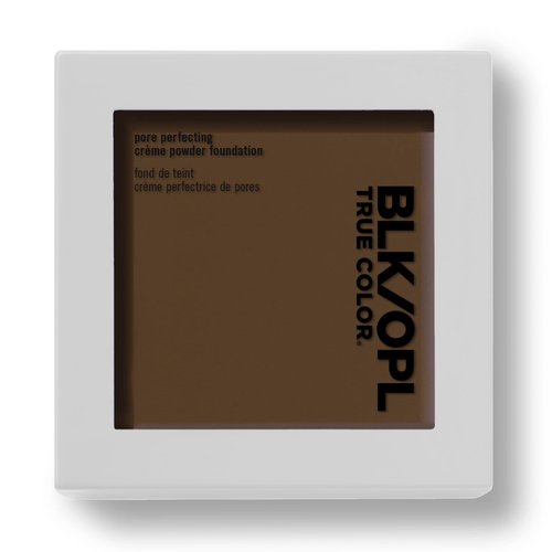BLK/OPL TRUE COLOR Pore Perfecting Powder Foundation SPF 15, Suede Mocha — enriched with Vitamins C & E, cruelty-free