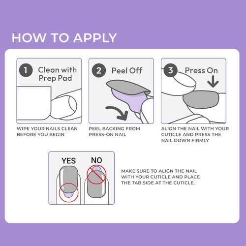 KISS imPRESS No Glue Mani Press-On Nails, French, Genuine', Light Neutral + White Tip French, Medium Size, Coffin Shape, Includes 30 Nails, Prep Pad, Instructions Sheet, 1 Manicure Stick, 1 Mini File