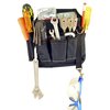 McGuire-Nicholas 8 in. W x 8 in. H Polyester Tool Pouch 7 Pocket Black 1 pc.