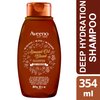 Aveeno Almond Oil Blend Sulfate-Free Shampoo with Avocado Oil for Intense Hydration, Deep Moisturizing Shampoo for Thick, Curly, Frizzy or Coarse Hair, Paraben & Dye-Free, 12 Fl Oz