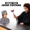 Skeleteen Judge Gavel Costume Accessory - Justice Costume Accessories Props for Courtroom - 1 Piece
