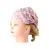 Leadigol Korean Head Wrap Sweet Elegant Flower Pearl Wash Face Non Slip Mesh Lace Headband