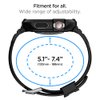 Spigen Rugged Armor Pro Designed for Apple Watch Case with Band Series 9/8/SE2/7/6/SE/5/4 41mm/40mm - Black