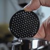 KNODOS 51mm Espresso Puck Screen - Premium Stainless Steel Coffee Filter, Enhanced Extraction, Compatible with Delonghi & More, Easy to Clean (Black, 51mm)