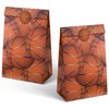 Outego 24 Basketball Party Favor Bags with Stickers Basketball Goodie Bags Basketball Party Favors for Kids Basketball Birthday Party Supplies