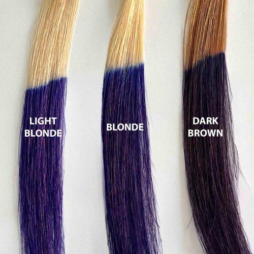 30 Violet Premium Natural Semi Permanent Hair Color