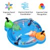 YOOCH Hippos Board Game, Preschool Games Ages 3+, Intense Game of Quick Reflexes, Kids Board Games for 2 Players Travel Size