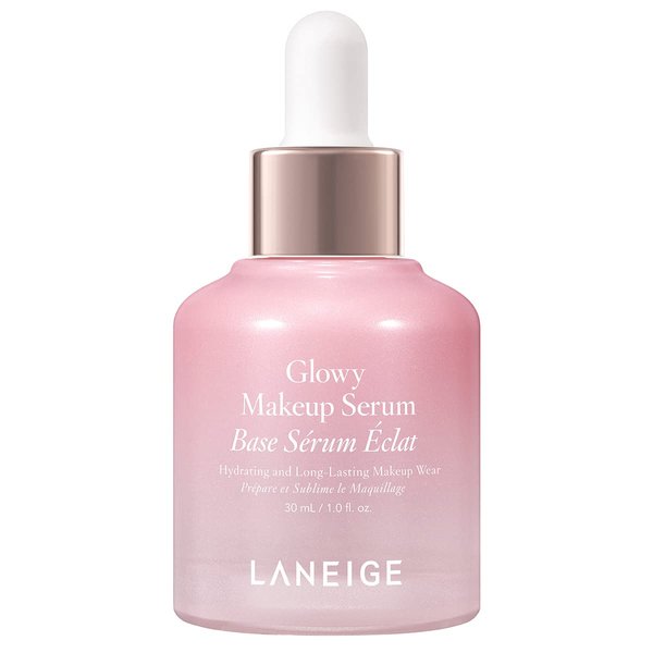 LANEIGE Glowy Makeup Serum: Hydrate, Extend Makeup, Visibly Smooth and Glowy Skin, 1.0 fl. oz.