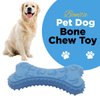 Bonita Pet Dog Chew Toy - Dog Toy for Aggressive Chewer - Indestructible Dog Toy - Interactive for Boredom - Dog Training Toy - Promotes Dental Health & Clean Teeth - Relieves Anxiety & Stress,Blue