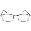 EYEGUARD 2 Pairs Spring Hinge Reading Glasses for Men Women Readers 3.50
