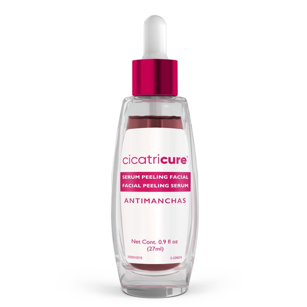 Cicatricure Face Peel, Antimanchas Facial Exfoliator Peeling Serum with AHA & PHA, Exfoliating Skin Care to Reduce Dark Spots, Boosts Skin Glow + Natural Radiance, 0.9 Fluid Ounces