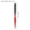 Small Round Hair Brush,Mini Ultra Thin Aluminum Tube Nylon Bristles Round Styling Hair Brush Roll Hairbrush for Thin Hair, Short Hair, Bangs, Beard, Lifting, Curling(number 3)
