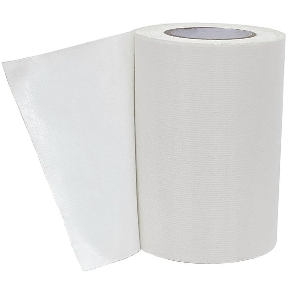 Autrends White Repair Tape - 4" x30ft Tent Repair Tape RV Awning Repair Tape Strong Adhesive Waterproof Tape Tarp Repair Tape Repair kit for Indoor/Outdoor Use, RV, Boat Etc.