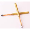 WOKOTO Nail Art Flat Painting Pens Nail Brush Acrylic Handle Acrylic UV Gel Salon Pen Flat Brush Polish Tool