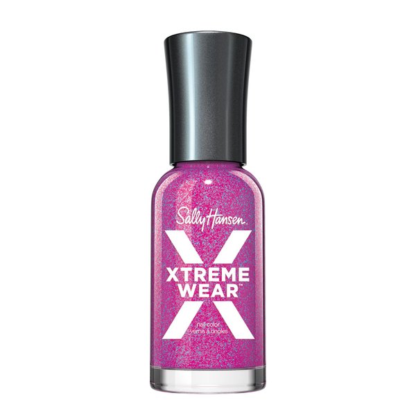 Sally Hansen Xtreme Wear Nail Polish, Streak-Free, Shiny Finish, Long-Lasting Nail Color, Vivid Violet, 0.12 fl oz