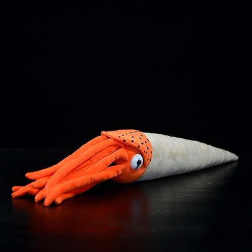 Tiny Heart Simulation Cornerstone Plush Toys, 18inch Kawaii Plush Ocean Cephalopod Stuffed Animal Toys Super Cute Kids Birthday Gifts Educational Cornerstone Plush