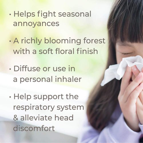 Plant Therapy KidSafe Sneezy Stop Essential Oil Blend 10 mL (1/3 oz) 100% Pure, Undiluted, Therapeutic Grade