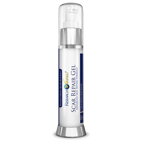 RV Scar Repair - Nourish Skin, Reduce Old & New Scars - Vegan Friendly Gel - 1 Bottle