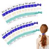 30 Pieces Nautical Bachelorette Hair Ties Last Sail Before The Veil Bachelorette Party Favors for Nautical Yacht Summer Theme Bachelorette Party Gift Supplies, 3 Styles