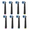 8pcs Cross Clean Brush Heads Compatible with Oral B Electric Toothbrush, Compatible with Cross Action Pro 1000 and Other Oral B Electric Toothbrush.