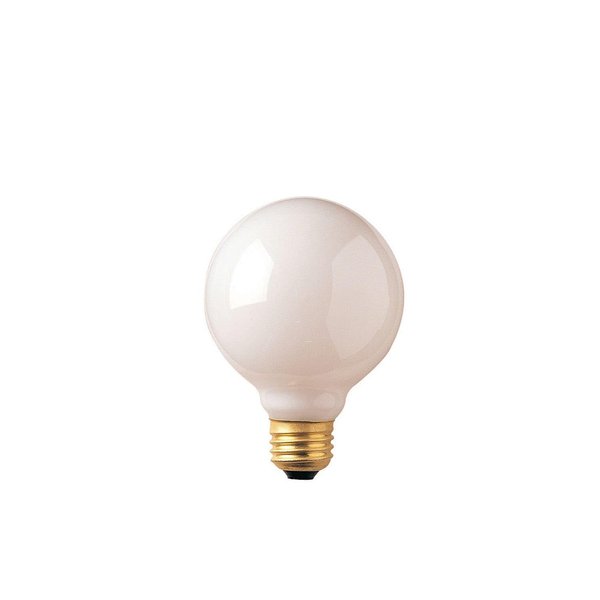 Bulbrite Incandescent G25 Medium Screw Base (E26) Light Bulb, 1 Count (Pack of 1), Gold