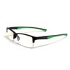 Calabria 6904 Flexie Bendable Reading Glasses +1.75 Green Men Women Readers Flexible Bending Eyeglass w/Soft Case