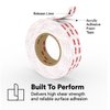 3M - 1/2-5-4950 VHB 4950 Heavy Duty Mounting Tape - 0.5 in. x 15 ft. Permanent Bonding Tape Roll with Acrylic Foam Core. Tapes and Adhesives