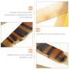 EXCEART 2pcs Ox Horn Hair Comb Pocket Folding Hair Comb Anti Static Portable Comb Prevent Hair Loss for Woman Men Travel Home Use