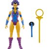 Masters of the Universe Mattel Origins Cartoon Collection Action Figure & Accessories Set, Evil-Lyn 5.5-inch Collectible Toy with Mini-Comic
