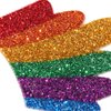 Rainbow Face Sticker Pride Day Face Stickers Glitter Eye Body Face Temporary Tattoo Sticker Party Makeup Self Adhesive Holiday Festival Party Supplies Face Decal