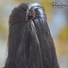 Parcelona French Plume Tortoise Shell Small Celluloid Jaw Hair Claw Clip Clamp Clutcher- 2 inches