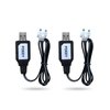 Charger Replacement for Nerf Rival - 9.6V Tamiya Connector RC Car Airsoft NiCd Battery Charging Cable, 2 pcs